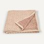 Throw blankets - Jacquard Throw - Terracotta - JORO