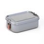 Food storage - Stainless Steel Lunch Box with heat safe insert - Terracotta - EKOBO
