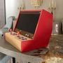 Customizable objects - Minto Arcade Cabinet Luxe Collection Rouge - MAISON ROSHI - LUXURY ENTERTAINMENT CABINETS