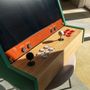 Customizable objects - Minato Arcade Luxe Collection - VERT - MAISON ROSHI - LUXURY ENTERTAINMENT CABINETS