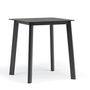 Lawn tables - DIVA high garden table in anthracite grey aluminium - COUTURE JARDIN