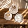 Sets de table - Le Sous-Verre Seagrass Shell - Blanc - BAZAR BIZAR LIVING