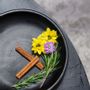 Platter and bowls - The Burned Classic Plate - Black - S - BAZAR BIZAR LIVING