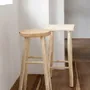Stools - The Kedut Bar Stool - Natural - BAZAR BIZAR LIVING