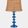 Table lamps - Handmade Ribeira Natural Wicker Lampshade - HOUSE OF CAPRICORN