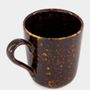 Kitchen utensils - Tartaruga Brown Ceramic Mug - HOUSE OF CAPRICORN