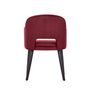 Chairs for hospitalities & contracts - Alma Dining Armchair Ruby Red - ABSOLUTA COLLECTION