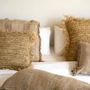 Coussins - La Housse De Coussin Raffia Carré - Naturel - 40x40 - BAZAR BIZAR LIVING