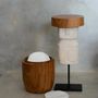 Kitchen utensils - The Teak Root Jar Low - M - BAZAR BIZAR LIVING