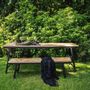 Bancs - Le Banc Chevrons - Naturel - 150 - BAZAR BIZAR LIVING