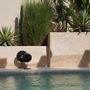 Objets de décoration - Marble Disc Sur Pied - Noir - L - BAZAR BIZAR LIVING
