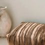 Ottomans - The Oh My Gee Pouffe - Beige Black - BAZAR BIZAR LIVING