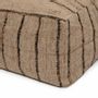 Ottomans - The Oh My Gee Pouffe - Beige Black - BAZAR BIZAR LIVING