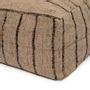 Poufs - Le Pouf Oh My Gee - Beige Noir - BAZAR BIZAR LIVING