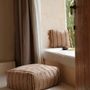 Ottomans - The Oh My Gee Pouffe - Beige Black - BAZAR BIZAR LIVING