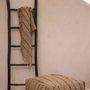 Ottomans - The Oh My Gee Pouffe - Beige Black - BAZAR BIZAR LIVING