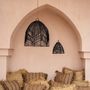 Cushions - The Oh My Gee Cushion Cover - Beige Black - 40x40 - BAZAR BIZAR LIVING