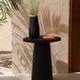 Autres tables  - La Table D'appoint Timber Conic - Noir - 50 - BAZAR BIZAR LIVING