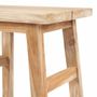 Tabourets - Le Tabouret Makara - Naturel - BAZAR BIZAR LIVING