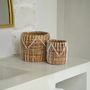 Caskets and boxes - The Macra-mazing Basket - Natural White - L - BAZAR BIZAR LIVING