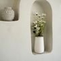Vases - The Sneaky Vase - White Natural - S - BAZAR BIZAR LIVING