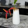 Vases - The Sneaky Vase - White Natural - L - BAZAR BIZAR LIVING