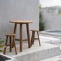 Chairs - The Fusuma Bar Stool - Outdoor - BAZAR BIZAR LIVING