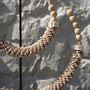 Decorative objects - The Double Shell Necklace On Stand - Natural - BAZAR BIZAR LIVING