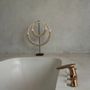 Decorative objects - The Double Shell Necklace On Stand - Natural - BAZAR BIZAR LIVING