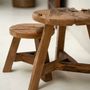 Stools - The Yatai Stool - Natural - M - BAZAR BIZAR LIVING