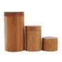 Kitchen utensils - The Teak Root Jar - M - BAZAR BIZAR LIVING