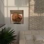 Decorative objects - The Teak Disc on Stand - M - BAZAR BIZAR LIVING