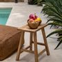 Stools - The Oriki Stool - Natural - BAZAR BIZAR LIVING