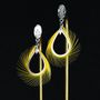 Bijoux - Boucles d'Oreilles "Solaire" - FLEUR DE PLUMES