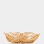 Kitchen utensils - Handmade Vitória Wicker Small Bread Basket - HOUSE OF CAPRICORN