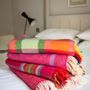 Plaids - Merino Wool Cashmere Throw  95% Merino 5% Cashmere - 136 x 180cms - JOHN HANLY & CO