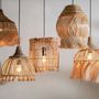 Hanging lights - The Abaca Tassel Pendant - Natural - S - BAZAR BIZAR LIVING