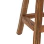 Stools - The Shibori Bar Stool - Natural - BAZAR BIZAR LIVING