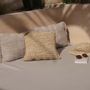 Coussins - La Housse De Coussin Raffa Flores - Carré - Naturel - 40x40 - BAZAR BIZAR LIVING