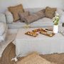 Table linen - The Linen Tablecloth - Beige - 150x150 - BAZAR BIZAR LIVING