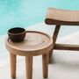 Coffee tables - The Suar Side Table - Natural - BAZAR BIZAR LIVING