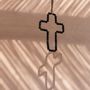Decorative objects - The Wooden Cross Black - BAZAR BIZAR LIVING