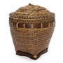 Storage boxes - The Colonial Storage Basket - Natural Brown - L - BAZAR BIZAR LIVING
