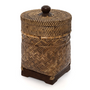 Bathroom waste baskets - The Bathroom Bin Basket - Natural Brown - BAZAR BIZAR LIVING