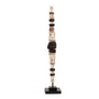 Decorative objects - The Money Shell on Stand - Black White - L - BAZAR BIZAR LIVING