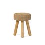 Tabourets - Le Tabouret Raffia - Naturel - BAZAR BIZAR LIVING