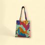 Bags and totes - Cotton canvas tote bag - HELLO FRED