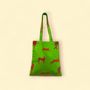 Bags and totes - Cotton canvas tote bag - HELLO FRED