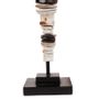Objets de décoration - Le Coquillage Money sur Stand - Noir Blanc - S - BAZAR BIZAR LIVING