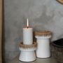 Candlesticks and candle holders - The Pretty Candle Holder - White Natural - L - BAZAR BIZAR LIVING